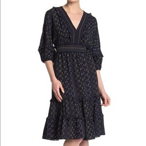 Max Studio V-Neck Empire Waist Dress MAXSTUDIO XL Extra-Large NWT but as is